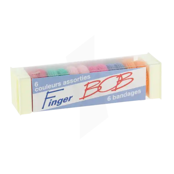 Finger Bob, Couleurs Assorties, Bt 6