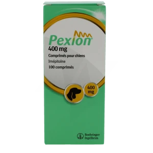 Pexion 400 Mg Comprimes Pour Chiens, Comprimé