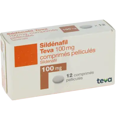 Sildenafil Teva 100 Mg, Comprimé Pelliculé à POITIERS