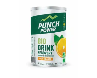Punch Power Biodrink Recovery Poudre Pour Boissson Orange Pot/400g à PINS-JUSTARET