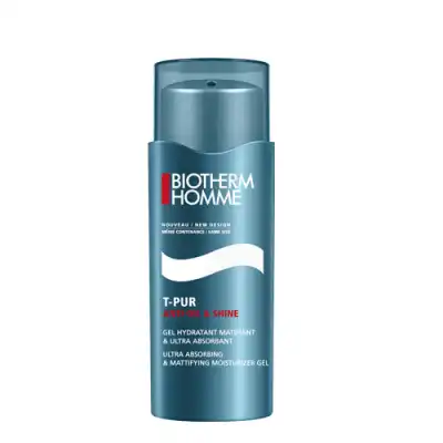 Biotherm Homme T-pur Anti Oil & Shine Gel Hydratant Matifiant 50ml à ANGLET