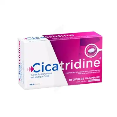 Cicatridine Ovule Acide Hyaluronique B/10 à VALENCE
