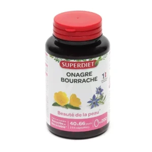 Superdiet Huile D'onagre+bourrache Bio Caps B/200