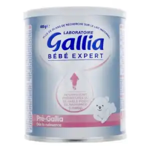 Gallia Bebe Expert Pre-gallia Lait Poudre B/ 400g à ABBEVILLE