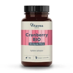 Vitavea Les Essentiels Cranberry Bio Gélules Pot/30