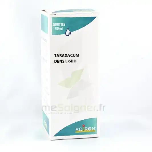 Boiron Taraxacum Dens Leonis 6dh Solution Buvable En Gouttes Flacon De 60 Ml