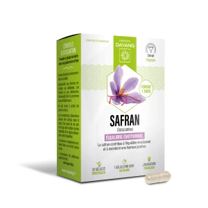 Dayang Phytotherapie Safran Gélules Boîte De 30