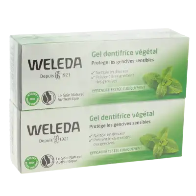 Acheter Weleda Soins Bucco-dentaires Gel Dentifrice Végétal 2T/75ml à Angers