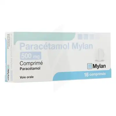 Paracetamol Viatris 500 Mg, Comprimé à Le Teich