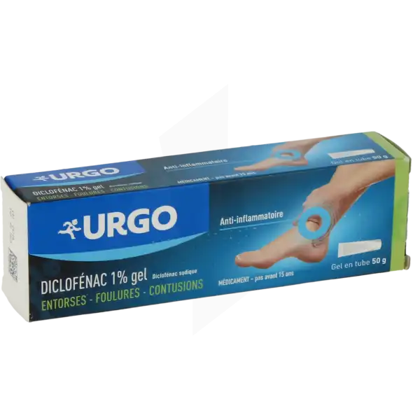 Diclofenac Urgo 1 %, Gel