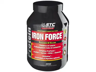 Iron Force Protein Prép Vanille Pot/900g à CHENÔVE