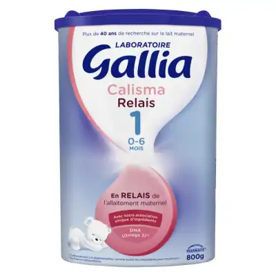 Gallia Calisma Relais 1 Lait En Poudre B/900g [dom-tom] à LA TRINITÉ