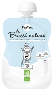 Popote Brassé Nature Bio Gourde/100g