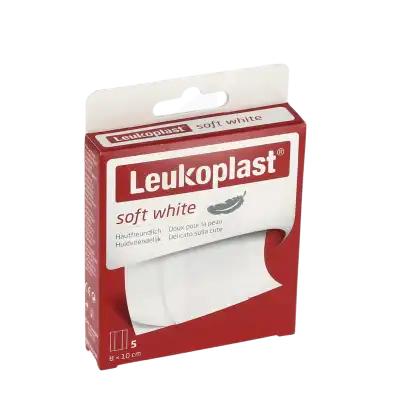 Leukoplast Soft White Pansement à Découper 8x10cm B/5 à ALBERTVILLE