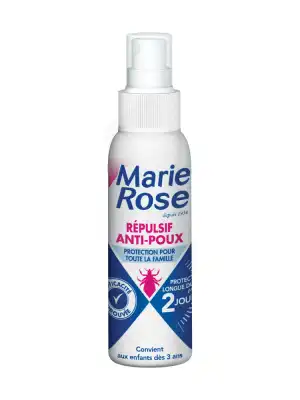 Marie Rose Poux Spray Répulsif Anti-poux 48h 100ml à Roquemaure