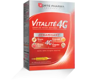 Vitalité 4g Dynamisant Solution Buvable 30 Ampoules/10ml à MONTPELLIER