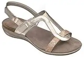 Scholl Banack B/s Sandale - Argent T38