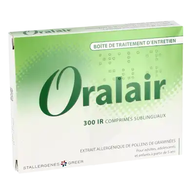 Oralair 300 Ir, Comprimés Sublinguaux à Bressuire
