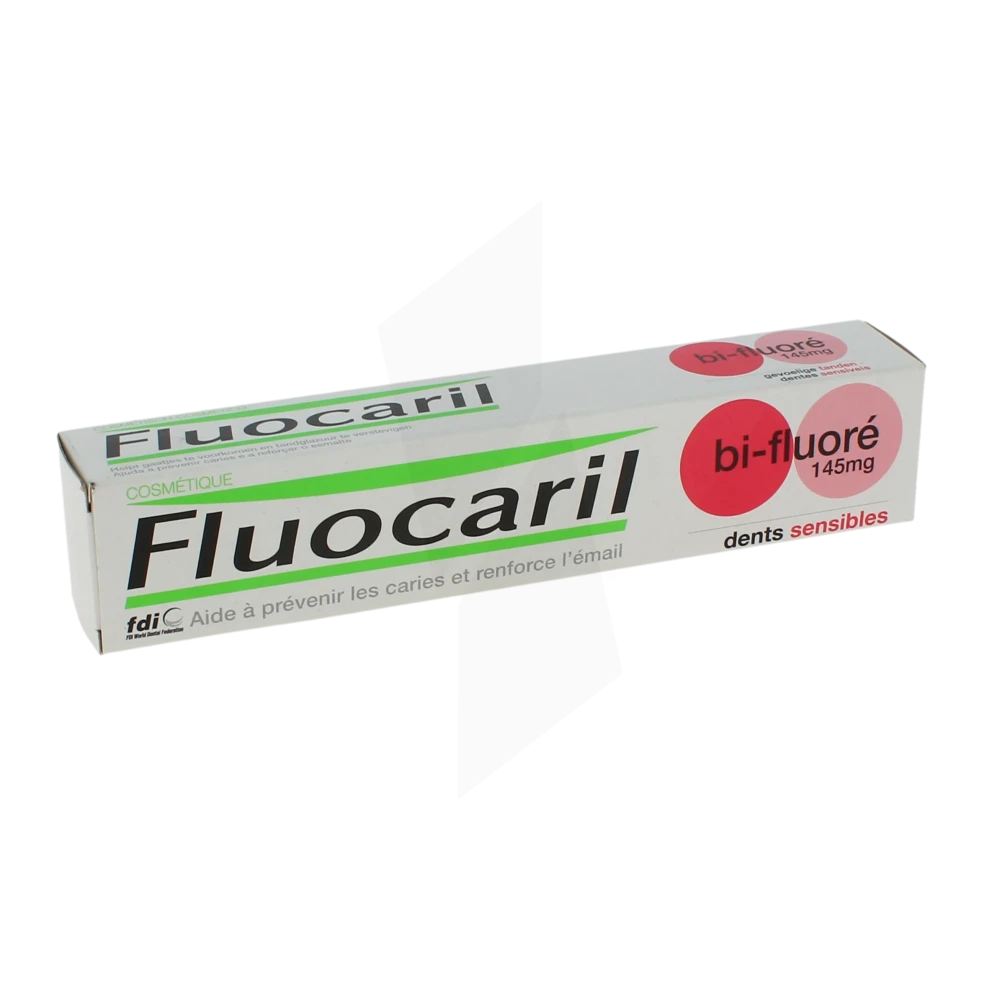 Fluocaril Bi-fluoré 145mg Dentifrice Dents Sensibles T/75ml