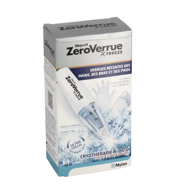 Objectif Zeroverrue Freeze Stylo Protoxyde D'azote Main Pied 7,5g