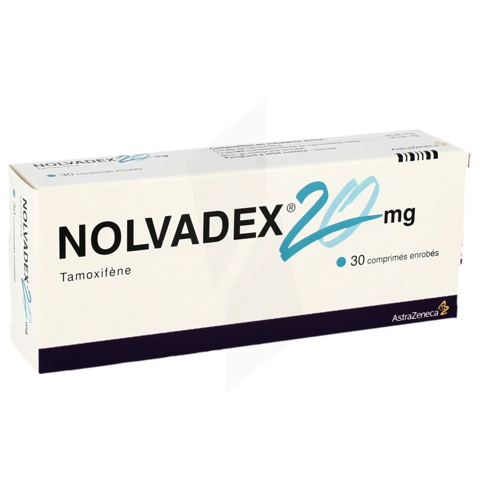 Nolvadex 20 Mg, Comprimé Enrobé