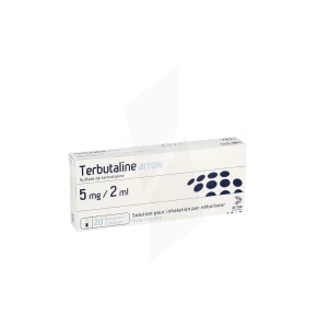 Terbutaline Arrow 5 Mg/2 Ml, Solution Pour Inhalation Par Nébuliseur En Récipient Unidose