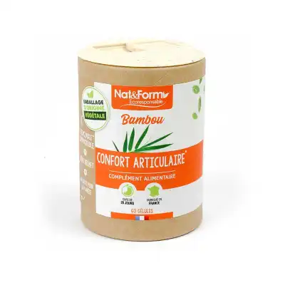Nat&form Ecoresponsable Bambou 60 Gélules à LABENNE
