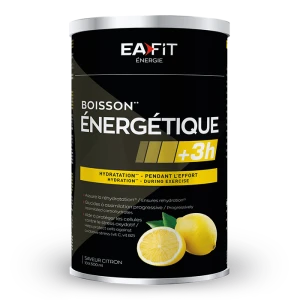 Eafit Energie Poudre Pour Boisson énergétique +3h Citron Pot/500g