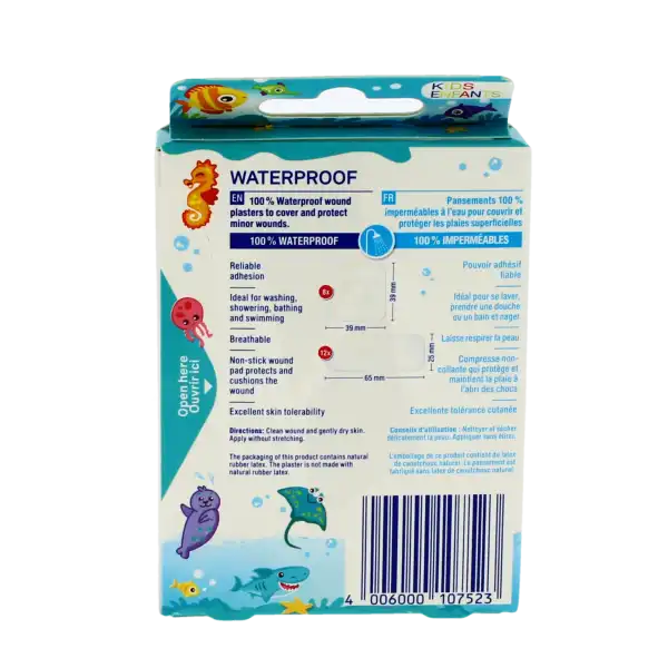 Elastoplast Pans Waterproof Enfants 20