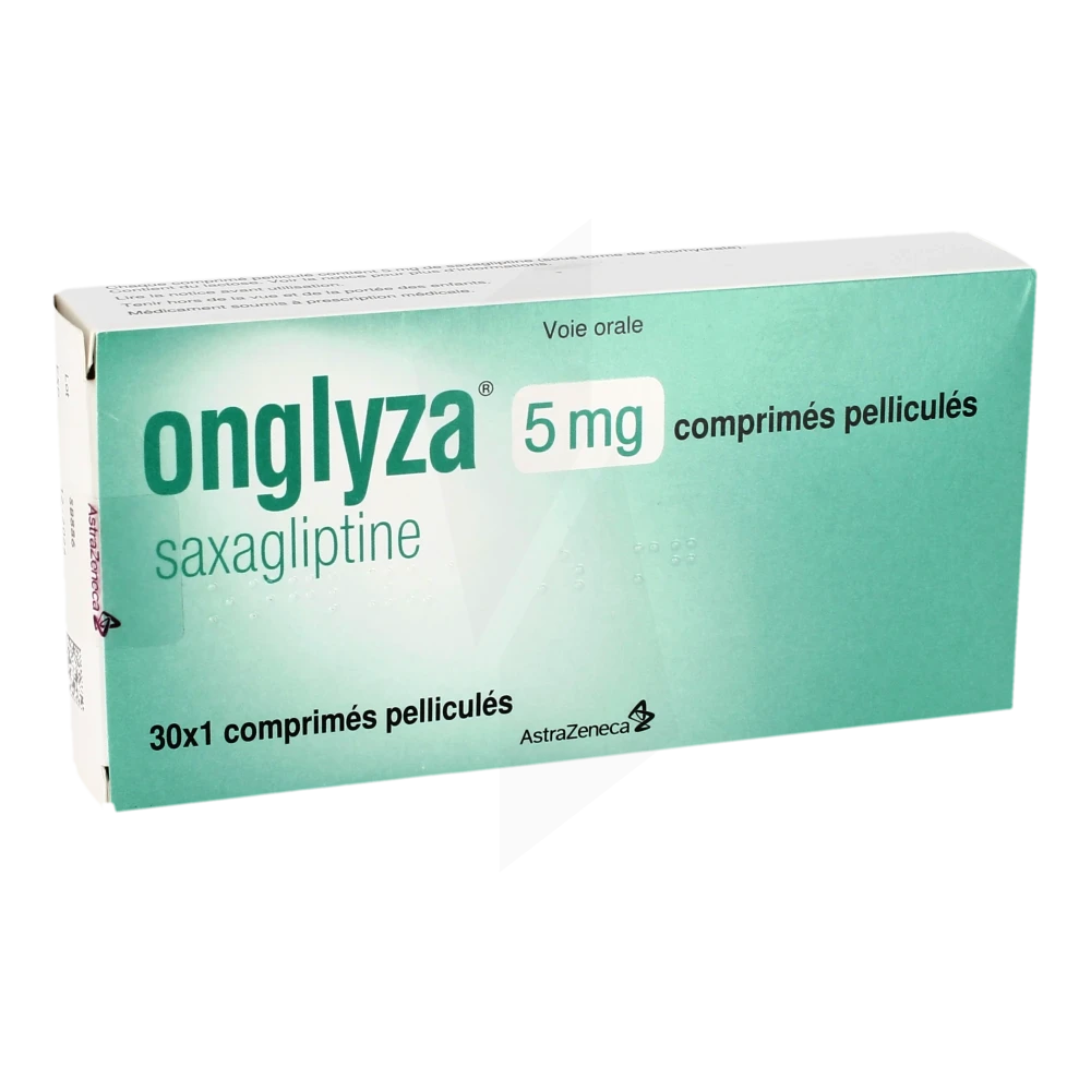 Onglyza 5 Mg, Comprimé Pelliculé