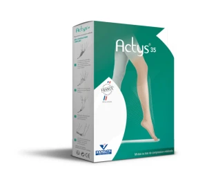 Actys® 35 Classe Iii Mi-bas Naturel Taille 3 Court Pied Ouvert