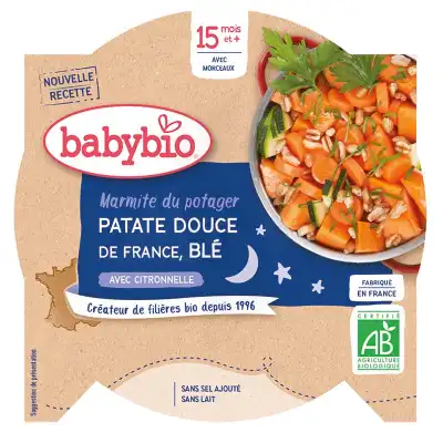 Babybio Assiette Bonne Nuit Patate Douce Blé à St Médard En Jalles