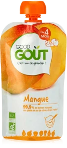 Good Goût Alimentation Infantile Mangue Gourde/120g