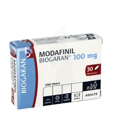Modafinil Biogaran 100 Mg, Comprimé à LIEUSAINT