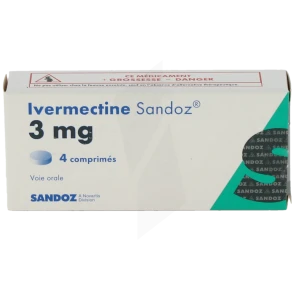 Ivermectine Sandoz 3 Mg, Comprimé