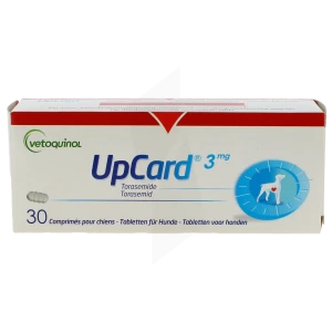 Upcard 3 Mg Comprimes Pour Chiens, Comprimé