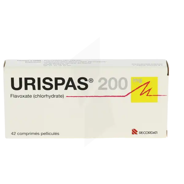Urispas 200 Mg, Comprimé Pelliculé