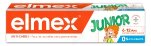 Elmex Junior Dentifrice 6-12 Ans T/50ml Boule & Bill