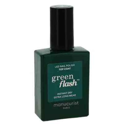 Manucurist Top Coat Green Flash 15ml à Paris