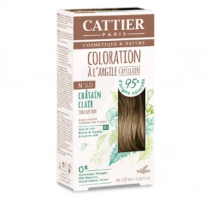 Cattier Coloration Kit 5.0 Châtain Clair 120ml