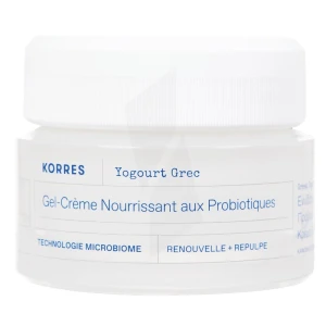 Korres Gel-crème Nourrissant Probiotiques & Yaourt Grec 40ml