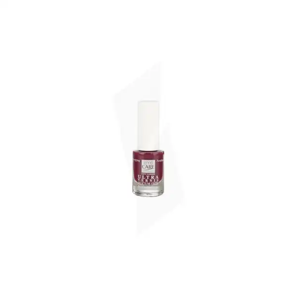 Eye Care Vernis à Ongles Ultra Silicium-urée Rouge Sombre
