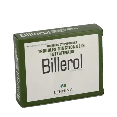 Lehning Billerol Comprimés à Croquer Plq/3x15 à STRASBOURG