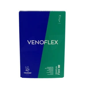 Venoflex Fast 2 Chaussette Lin Femme Naturel Taille 4l