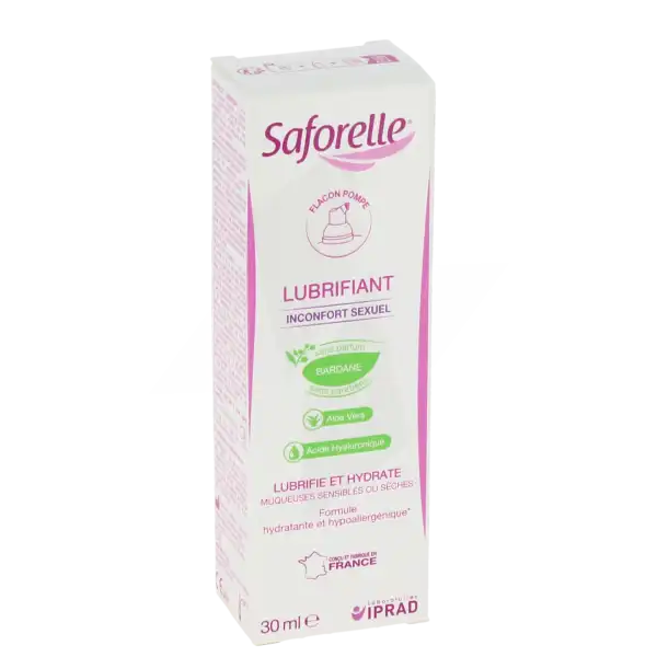 Saforelle Lubrifiant Gel Lubrifiant Usage Intime 30ml