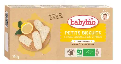 BABYBIO Petits Biscuits Citron