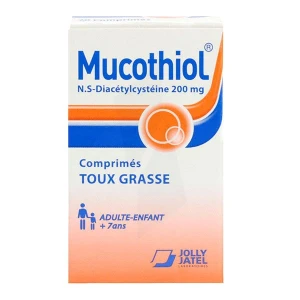 Mucothiol 200 Mg, Comprimé Pelliculé