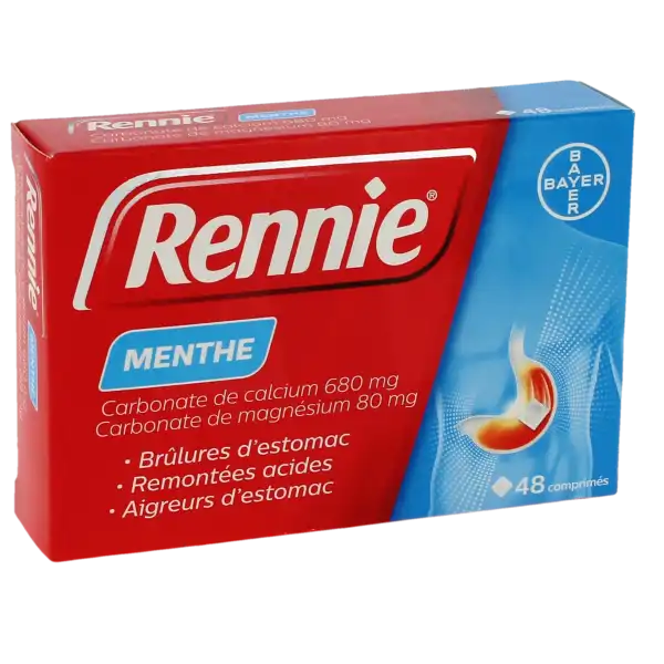 Rennie, Comprimé