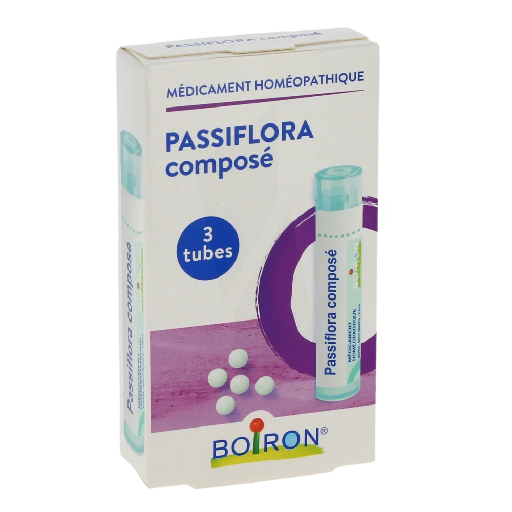 Boiron Passiflora Compose Granules 3tube De 4g