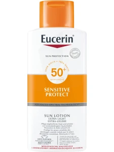 Eucerin Sun Sensitive Protect Spf50+ Lotion Corps Fl/400ml